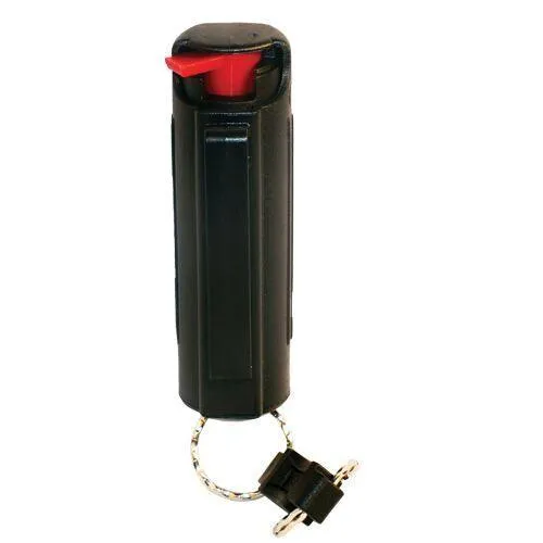 12) Wild Fire Black Hard Case Pepper Sprays with Display Option