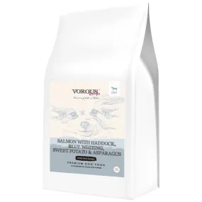 '30% OFF(Exp Apr 25) FREE GIFT': Vorous Salmon With Haddock, Blue Whiting, Sweet Potato & Asparagus Puppy Grain-Free Dry Dog Food