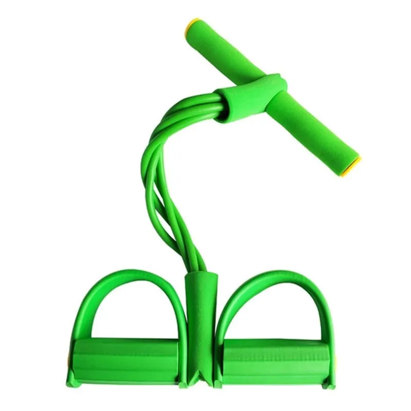 4 Resistanc Elastic Pull Ropes Exerciser Rower Belly Resistance Band Fitness Equipment