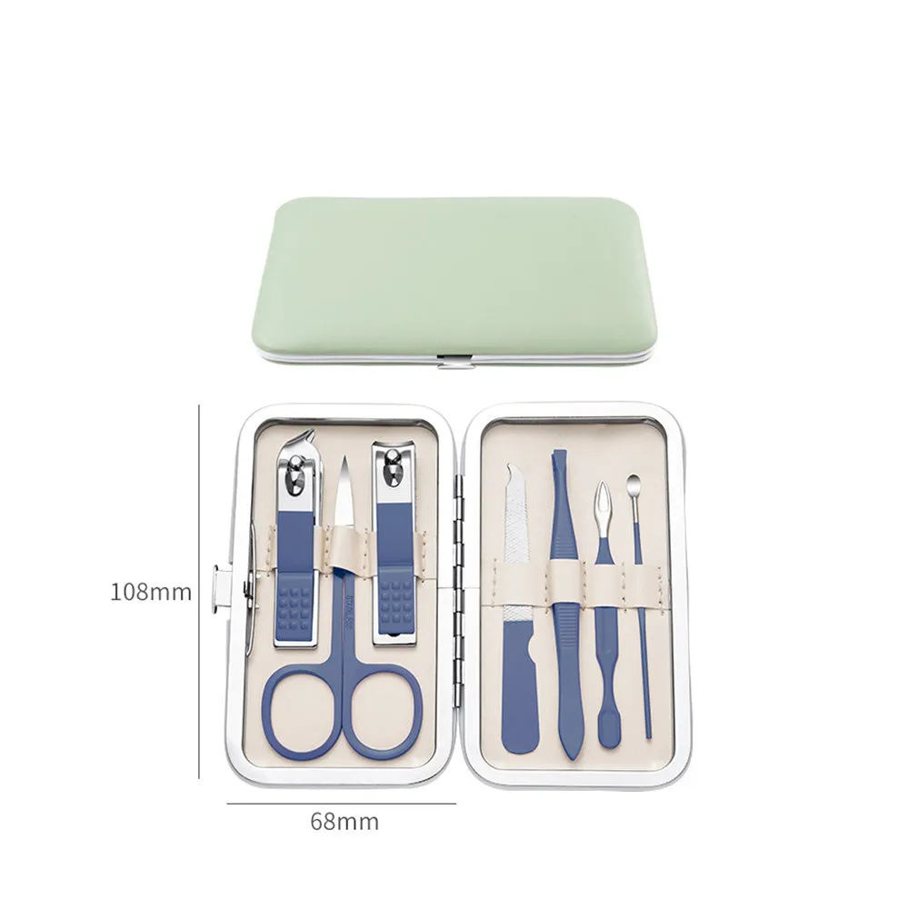 7 In 1 Stainless Steel Nail Clipper Manicure Set