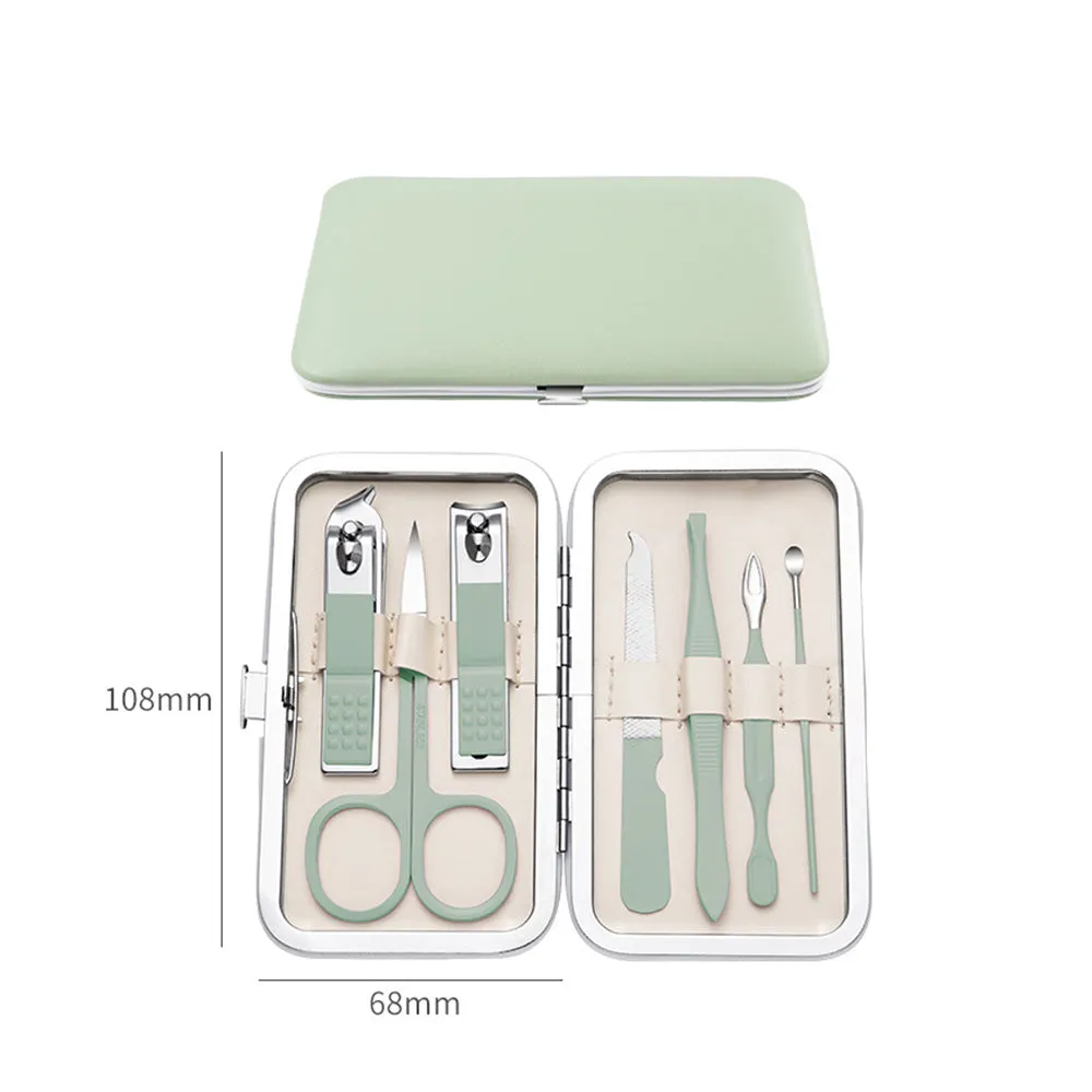7 In 1 Stainless Steel Nail Clipper Manicure Set