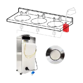 ASI 0387 Top Fill Port With Multi Feed Tank For 0388 & 0389