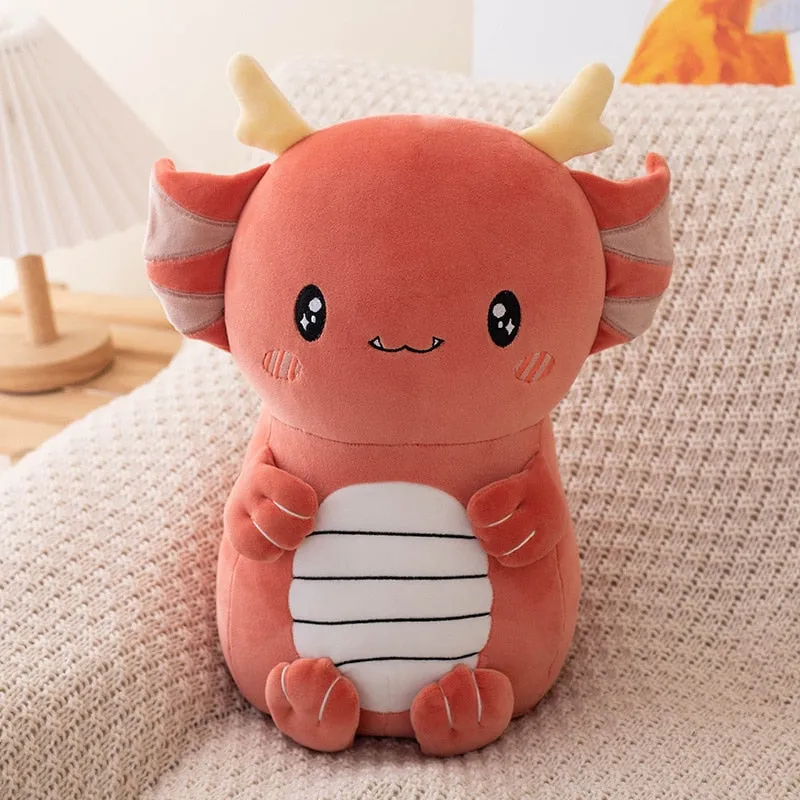 Axolotl Dragon Plush - Kawaii and Cuddly | NEW