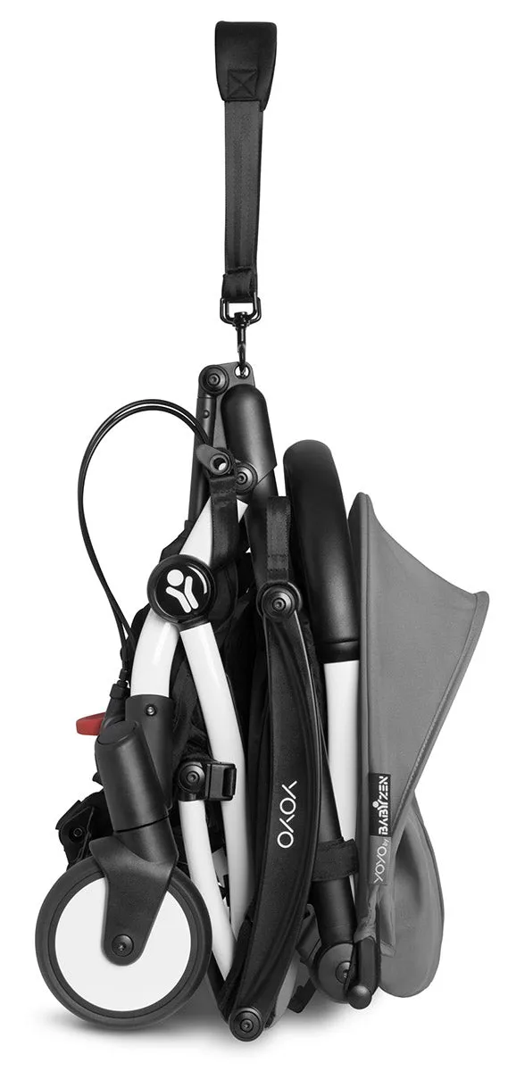 Babyzen YOYO Connect Double Stroller Bassinet / 6  Bundle - White / Black