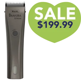 Bravura Lithium Cordless Clipper Gun Metal by Wahl