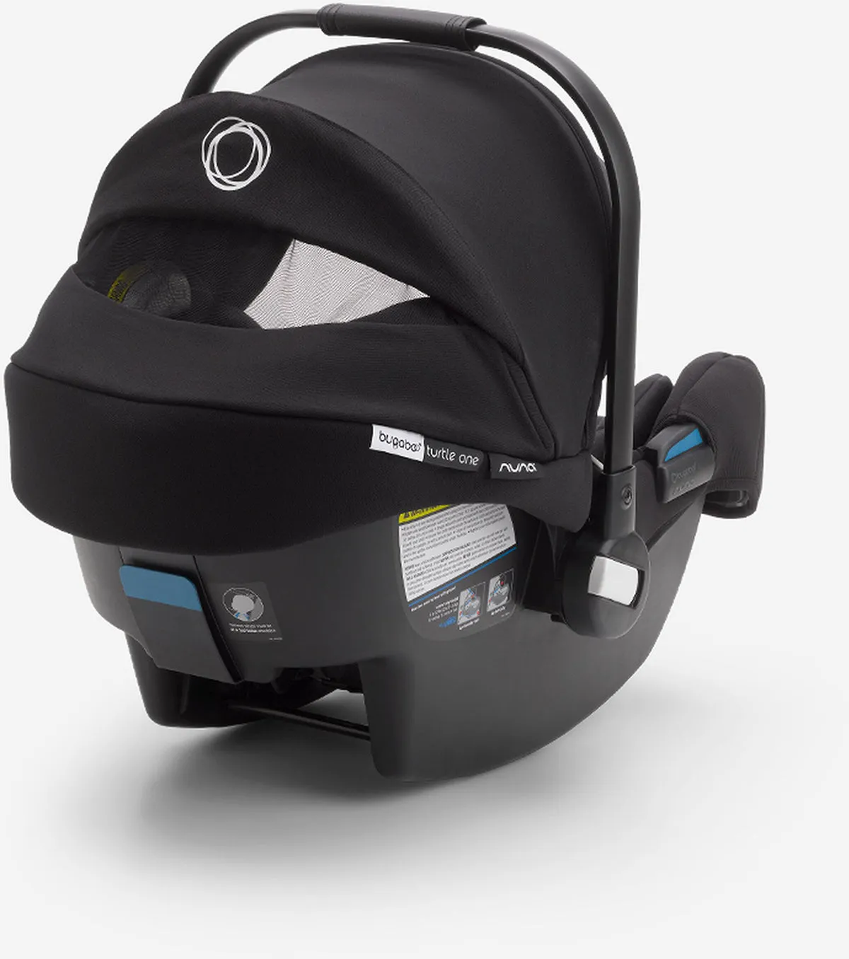 Bugaboo Turtle One by Nuna Infant Car Seat with Base - Black