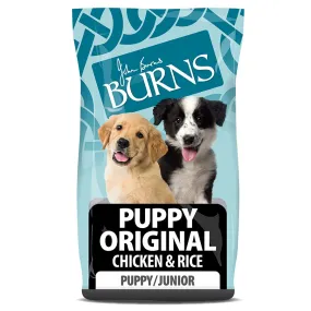 Burns Original Puppy Dry Dog Food Chicken & Rice 2kg