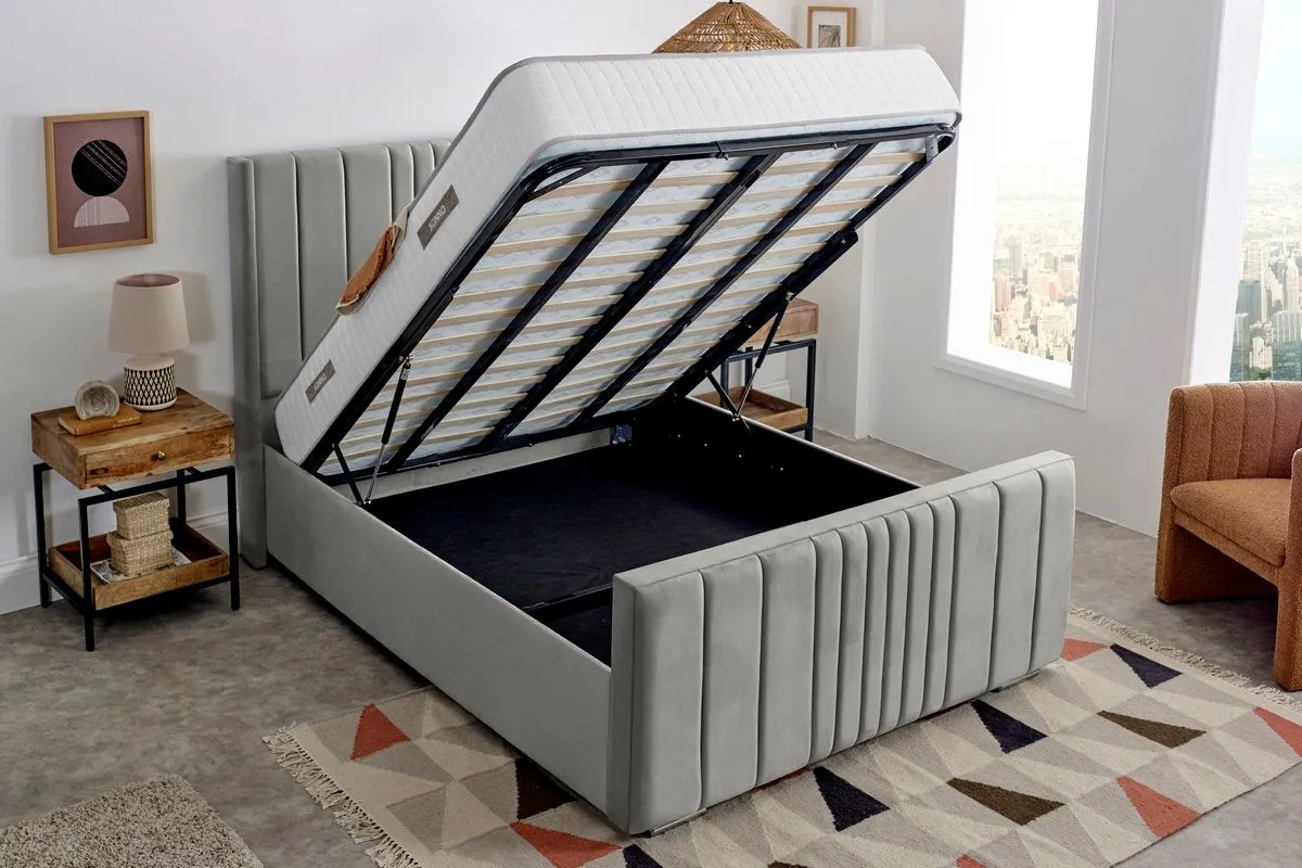 Cambridge Upholstered Ottoman Bed