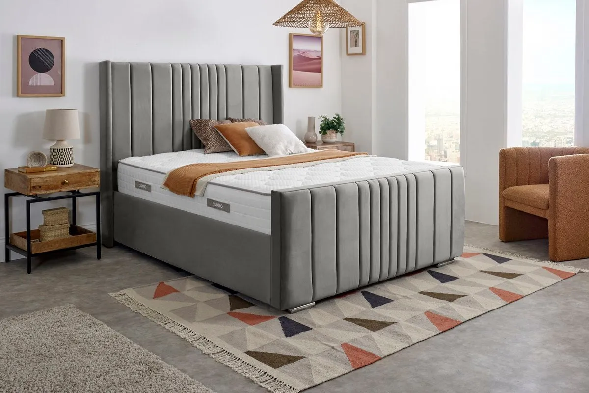 Cambridge Upholstered Ottoman Bed