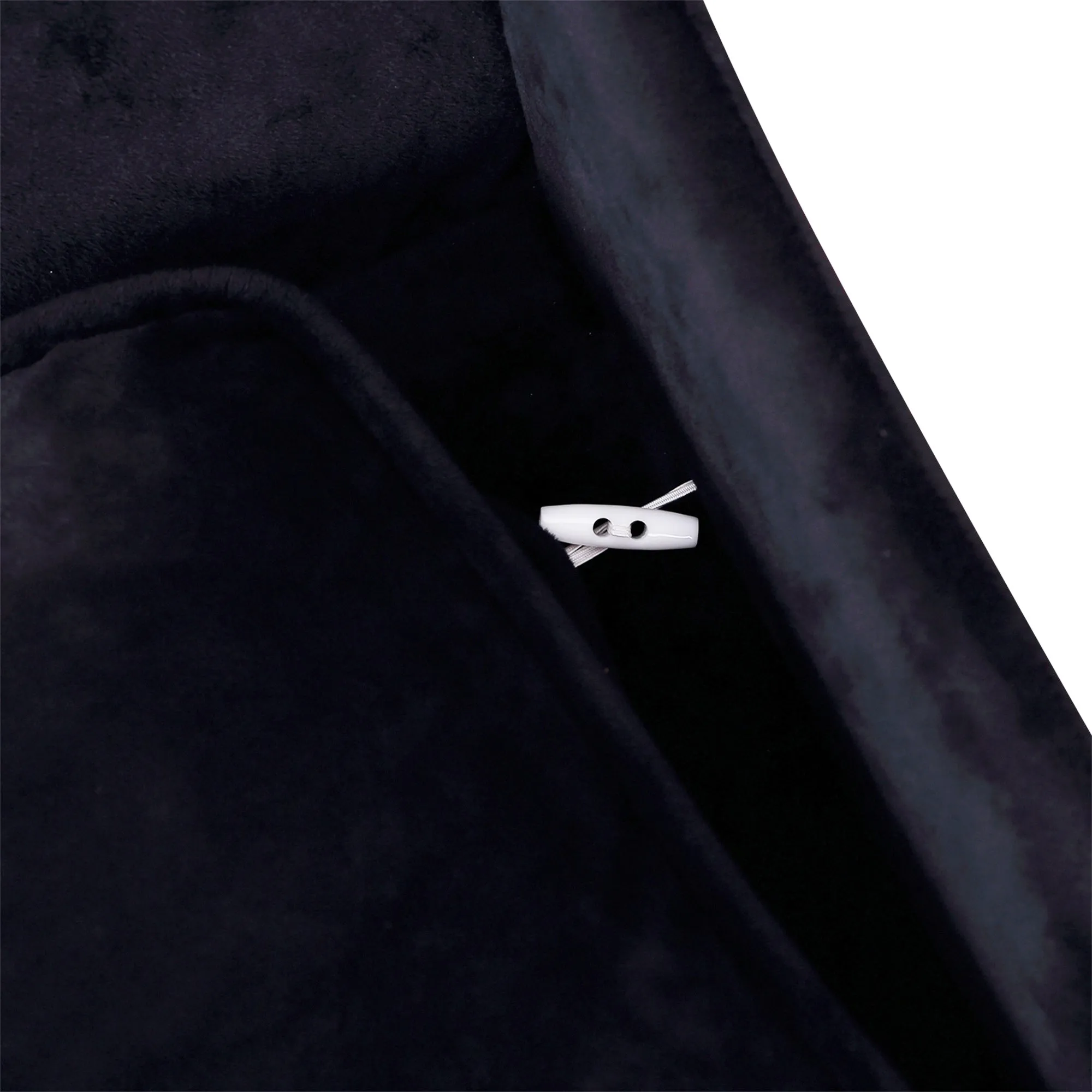Cat Sofa Bed with Hidden Storage, Removable Cushion, 57L cm - Black