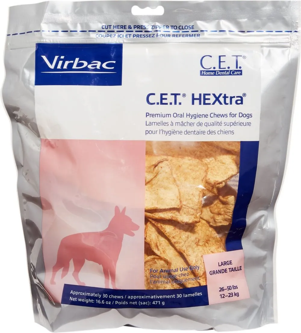 C.E.T. HEXtra Chews for Dogs