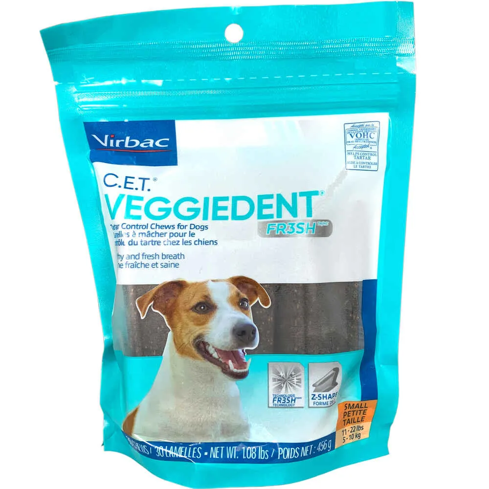 C.E.T. Veggiedent Fr3sh Chews for Dogs
