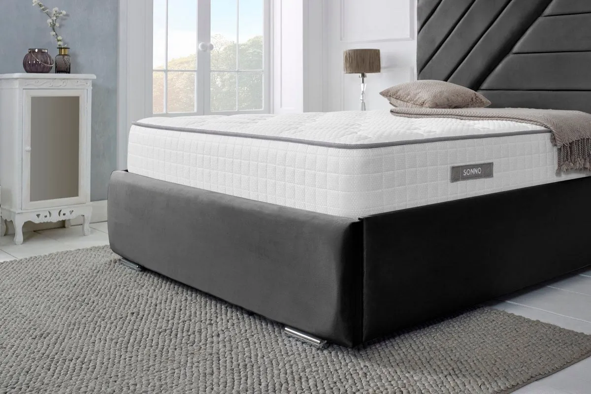 Chicago Upholstered Ottoman Bed