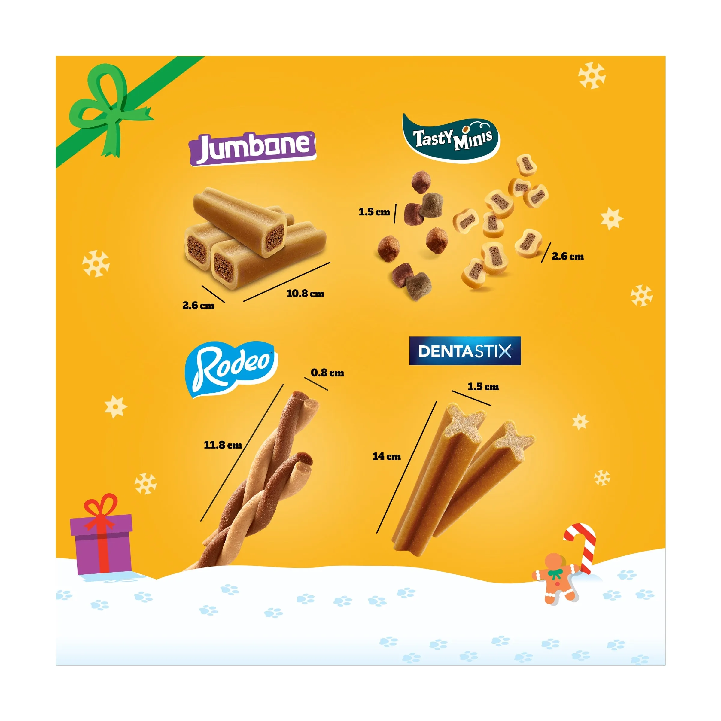 Christmas Gift Box | Dog Treat Variety Pack by Pedigree