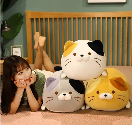 Chubby Kawaii Cat Stuffed Animals Squad Plushies Collection | NEW