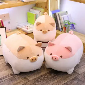 Chubby Kawaii Piggy Stuffed Animals Squad Plushies