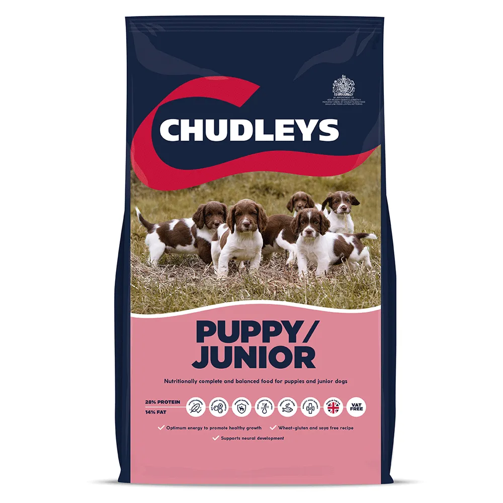Chudleys Puppy/Junior with Chicken & Duck