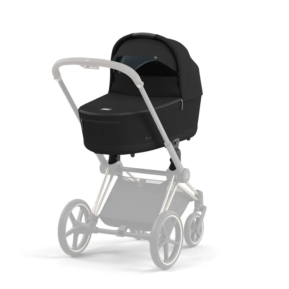 Cybex Lux Carry Cot for PRIAM 4 and e-PRIAM Strollers - Sepia Black