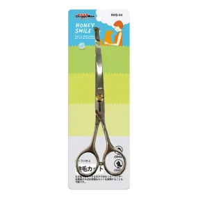DoggyMan Honey Smile Curved Grooming Scissors For Cats & Dogs