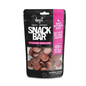 Dogit Snack Bar Dog Treats Duck Medallions