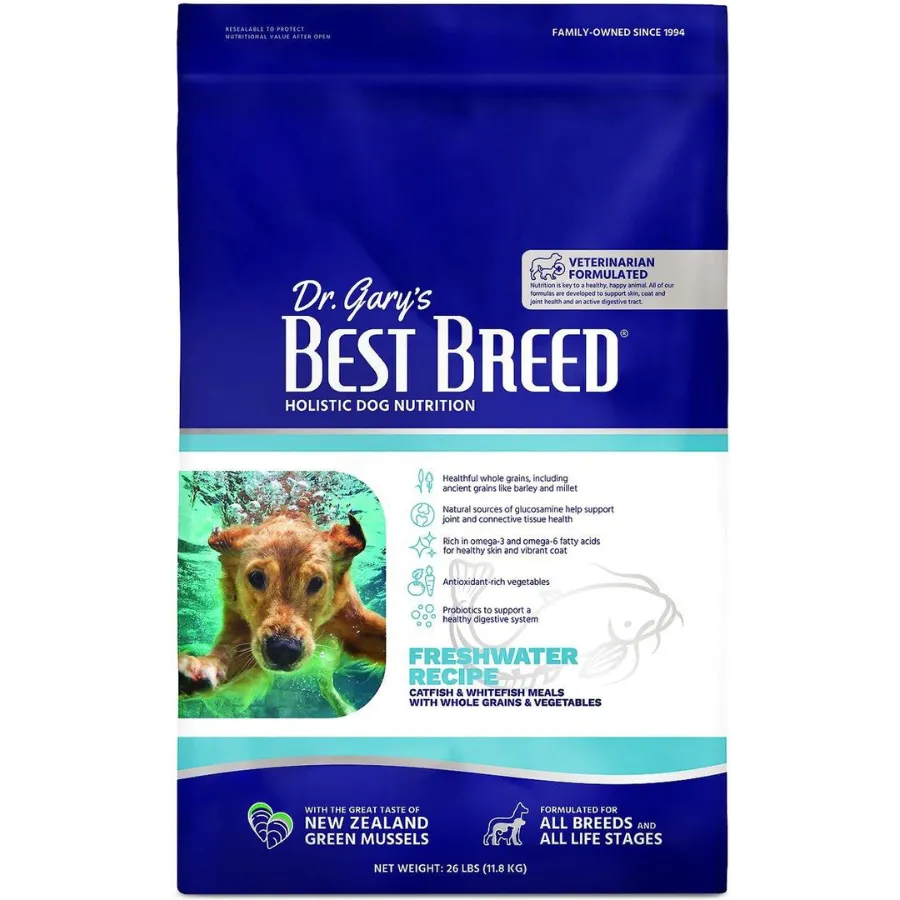 Dr. Gary's Best Breed Holistic Freshwater Formula Dry Dog Food