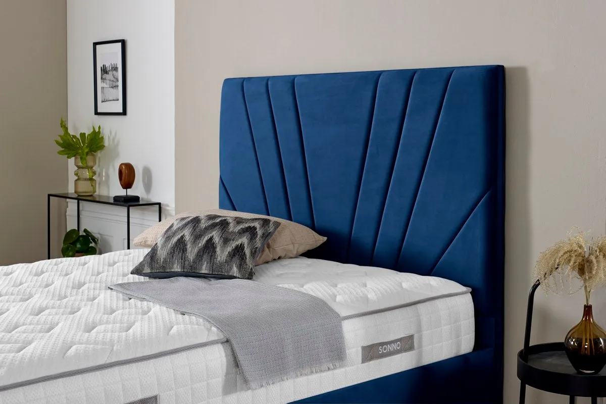 Fiji Sunrise Upholstered Ottoman Bed