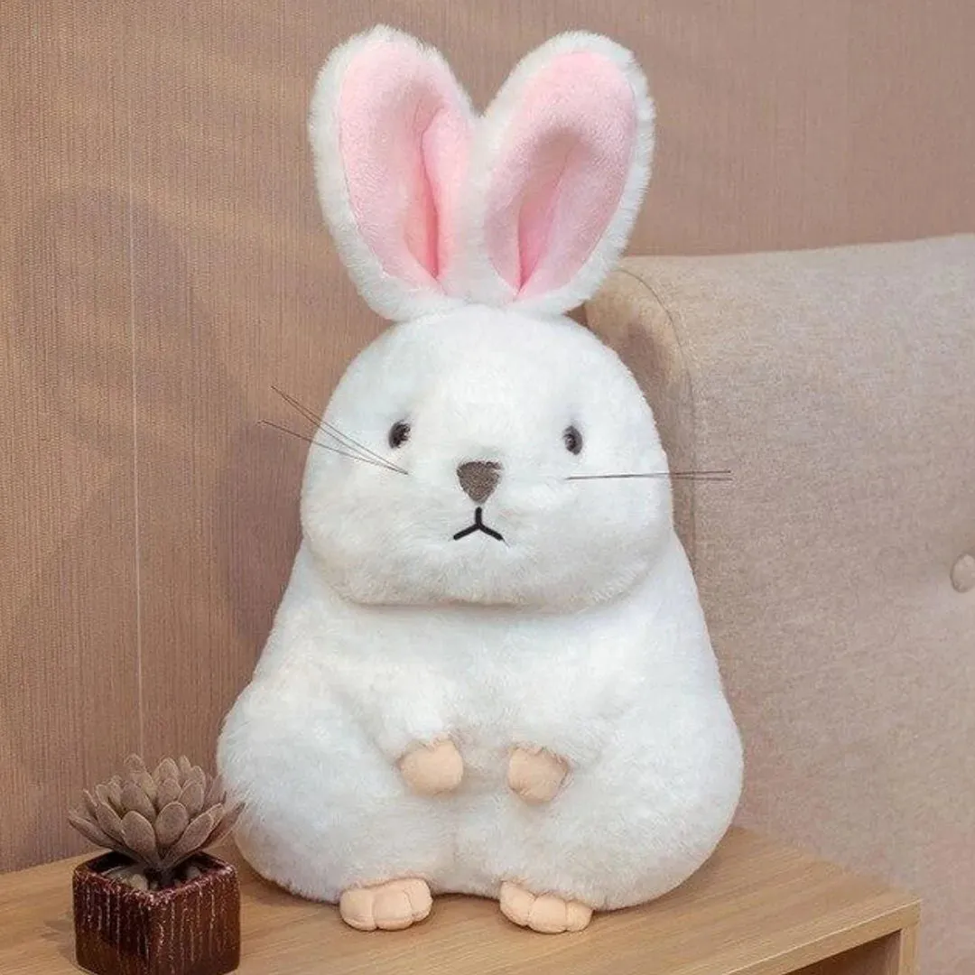 Fluffy Kawaii Bunny Stuffed Animals Squad Plushies