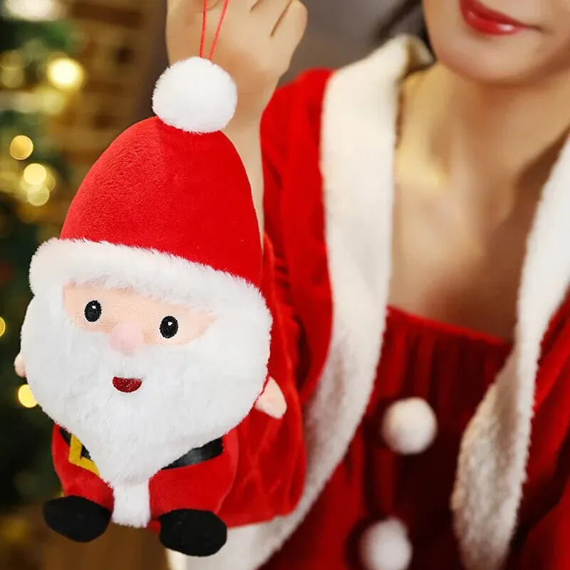 Friendly Kawaii Santa Reindeer Snowman Stuffed Toys Plushies