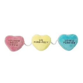 Fuzzyard Cat Plush Toy - Candy Hearts