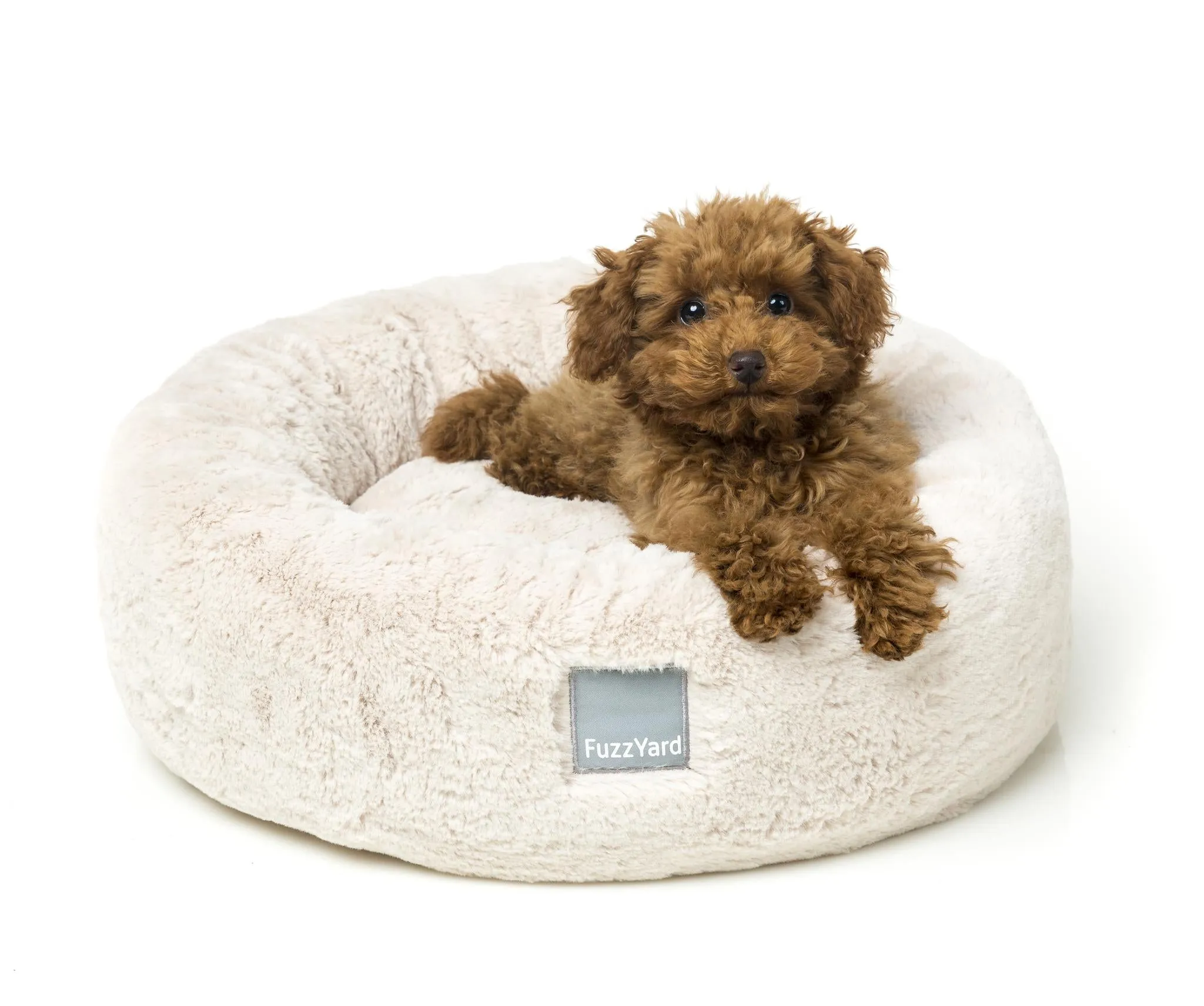 FuzzYard Dreameazzzy Cuddler Bed Winter Cream