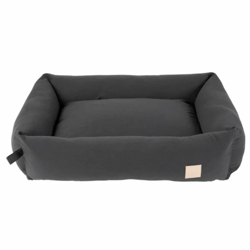 FuzzYard Life Cotton Bed - Slate Grey