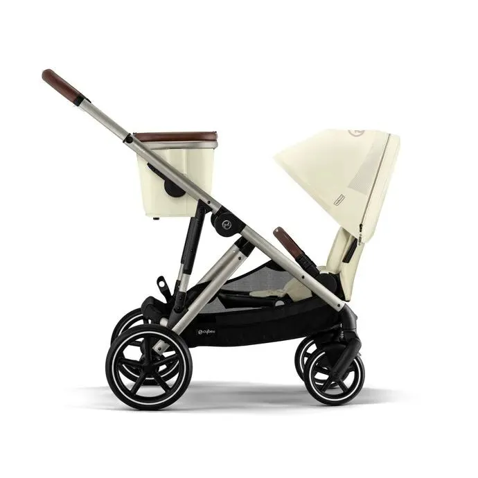 Gazelle S Stroller - Seashell Beige / Taupe Frame