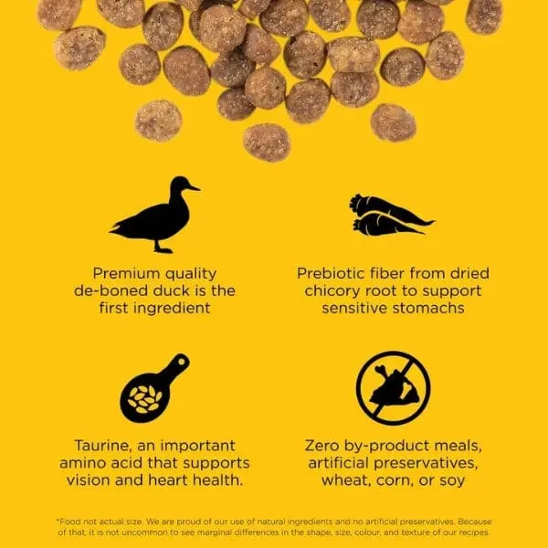 Go! Solutions Sensitivities Limited Ingredient Grain Free Duck Recipe Dry Cat Food