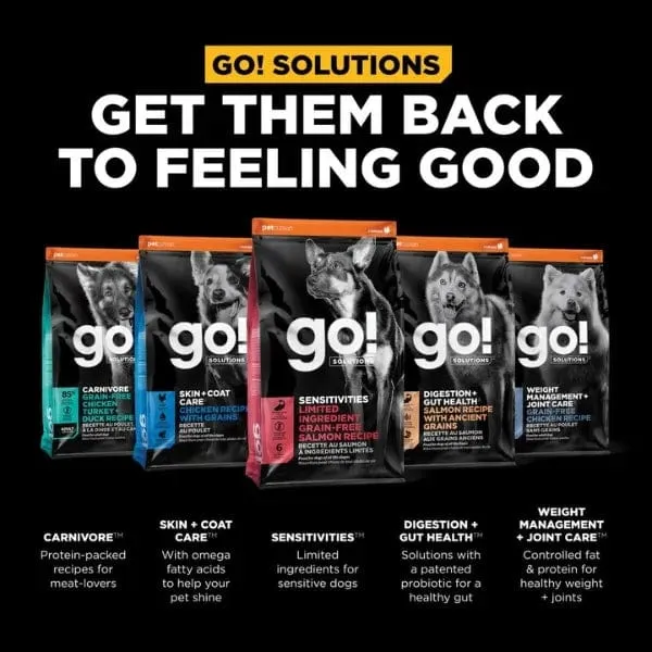 Go! Solutions Sensitivities Limited Ingredient Grain Free Salmon Recipe Dry Dog Food