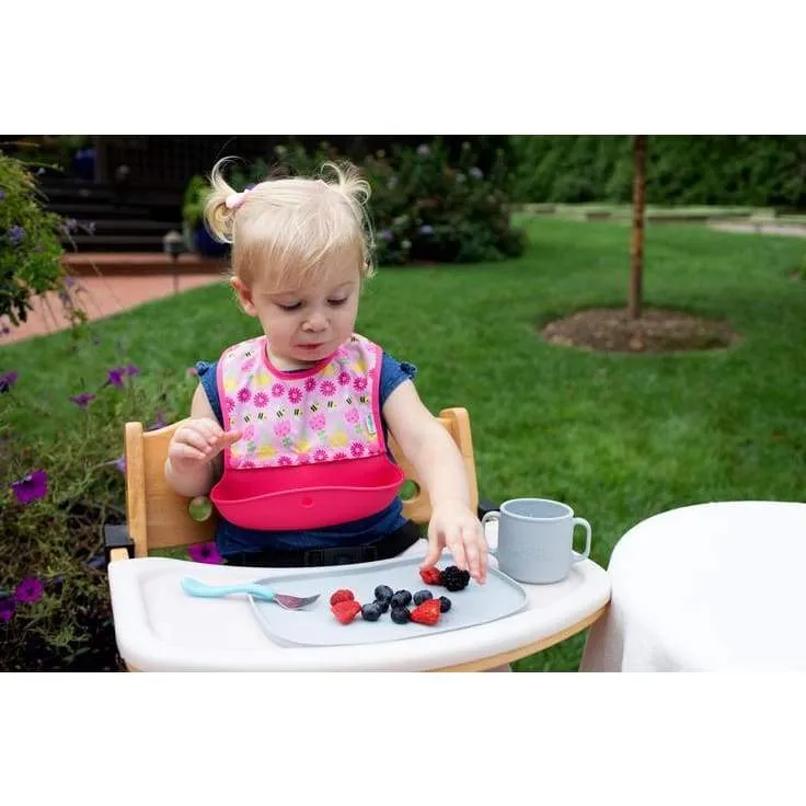 Green Sprouts Silicone Mini Platemat Grey