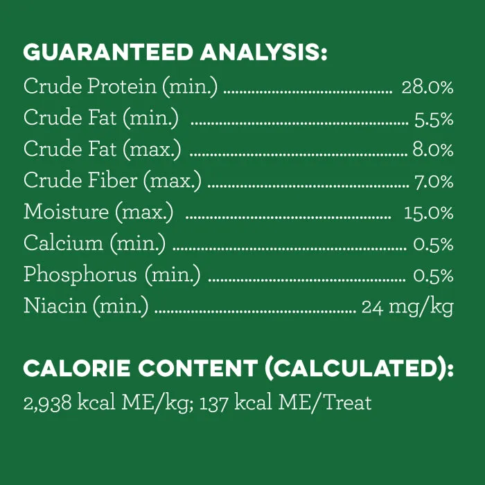 GREENIES Grain Free Large Dental Treats, 8 Count