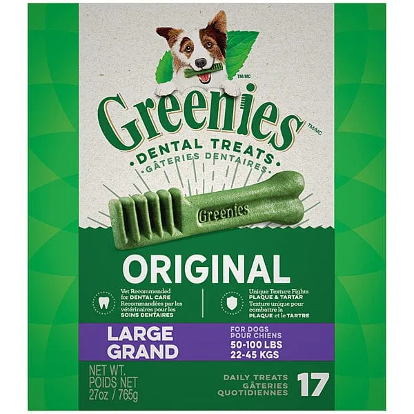 Greenies Original Large Dog Dental Treats