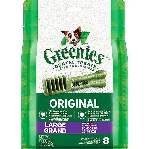 Greenies Original Large Dog Dental Treats