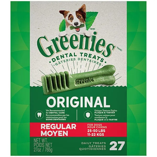 Greenies Original Regular Dog Dental Treats