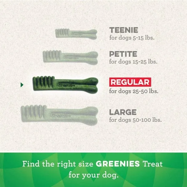 Greenies Original Regular Dog Dental Treats