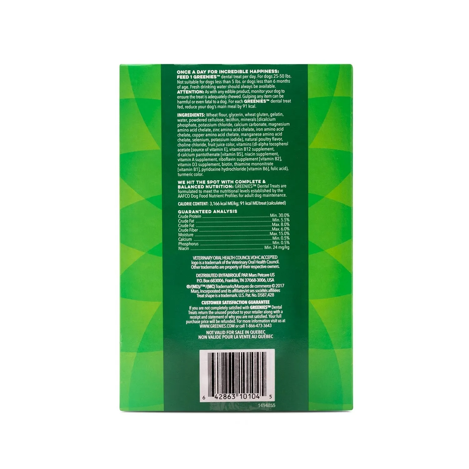 Greenies Value Pack, 36 oz