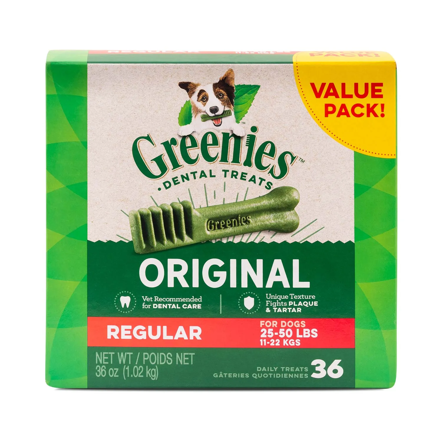Greenies Value Pack, 36 oz
