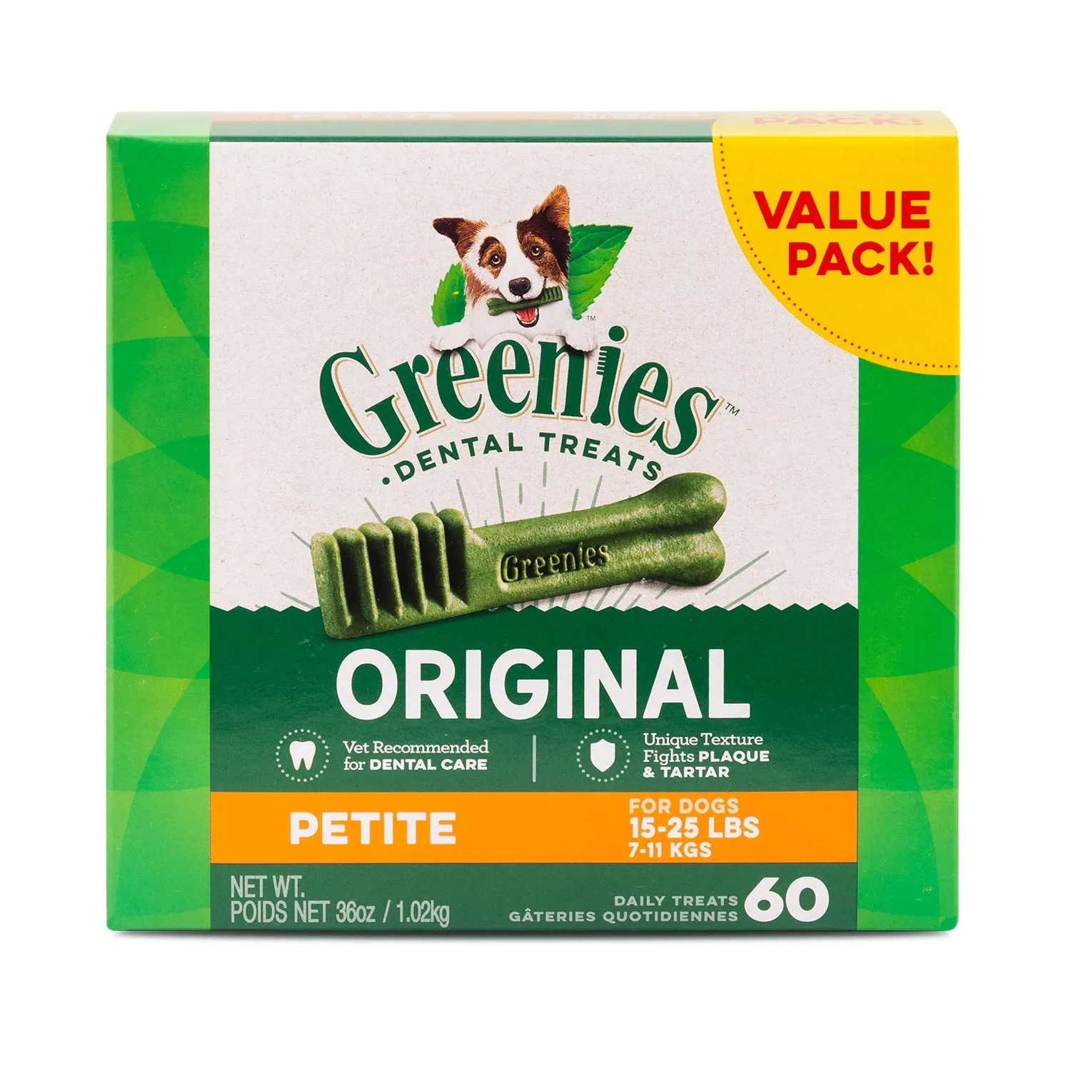 Greenies Value Pack, 36 oz