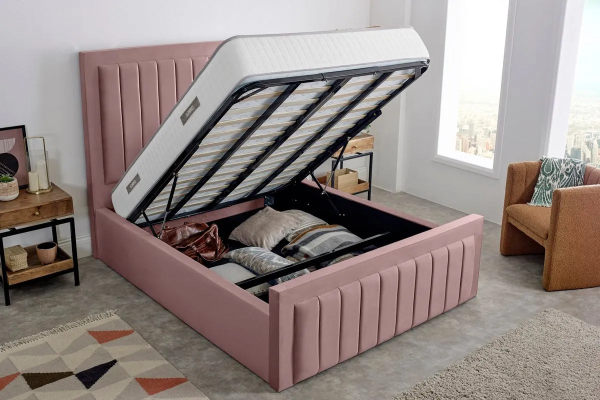 Hamilton Upholstered Ottoman Bed