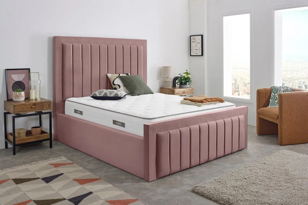 Hamilton Upholstered Ottoman Bed