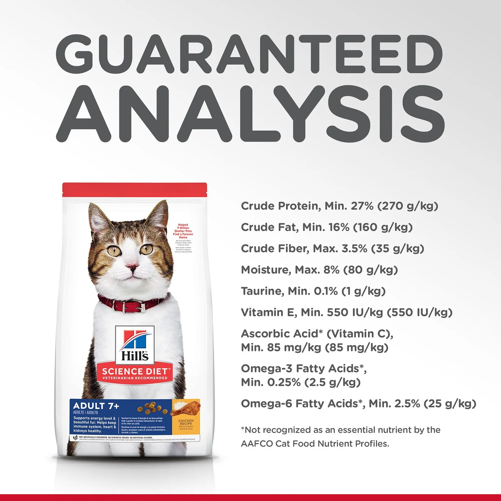 Hill's Science Diet Cat Food Adult 7  Senior
