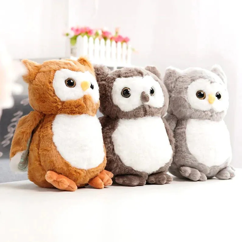 Hooting Kawaii Owl Stuffed Animals Plushies