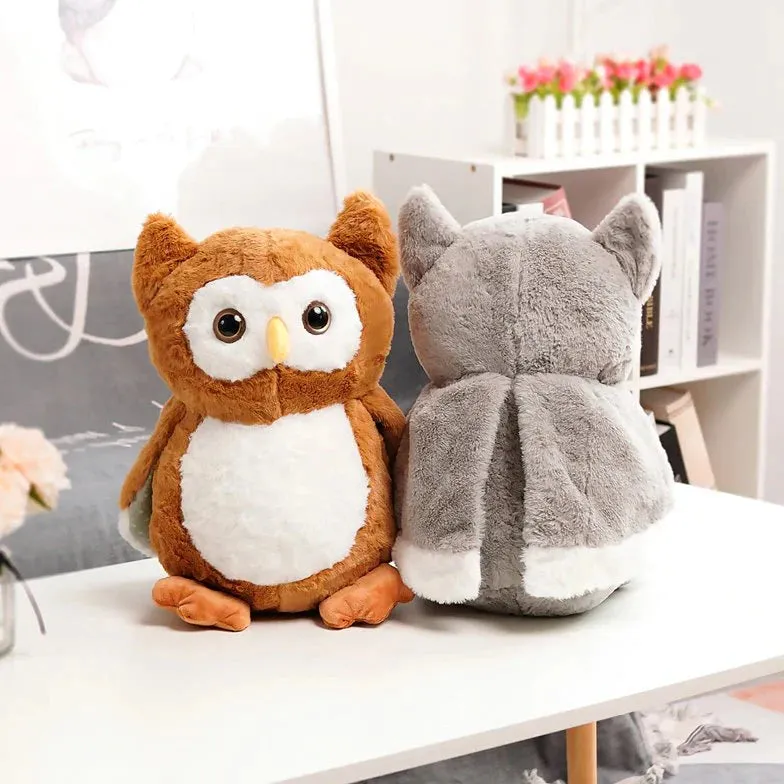 Hooting Kawaii Owl Stuffed Animals Plushies