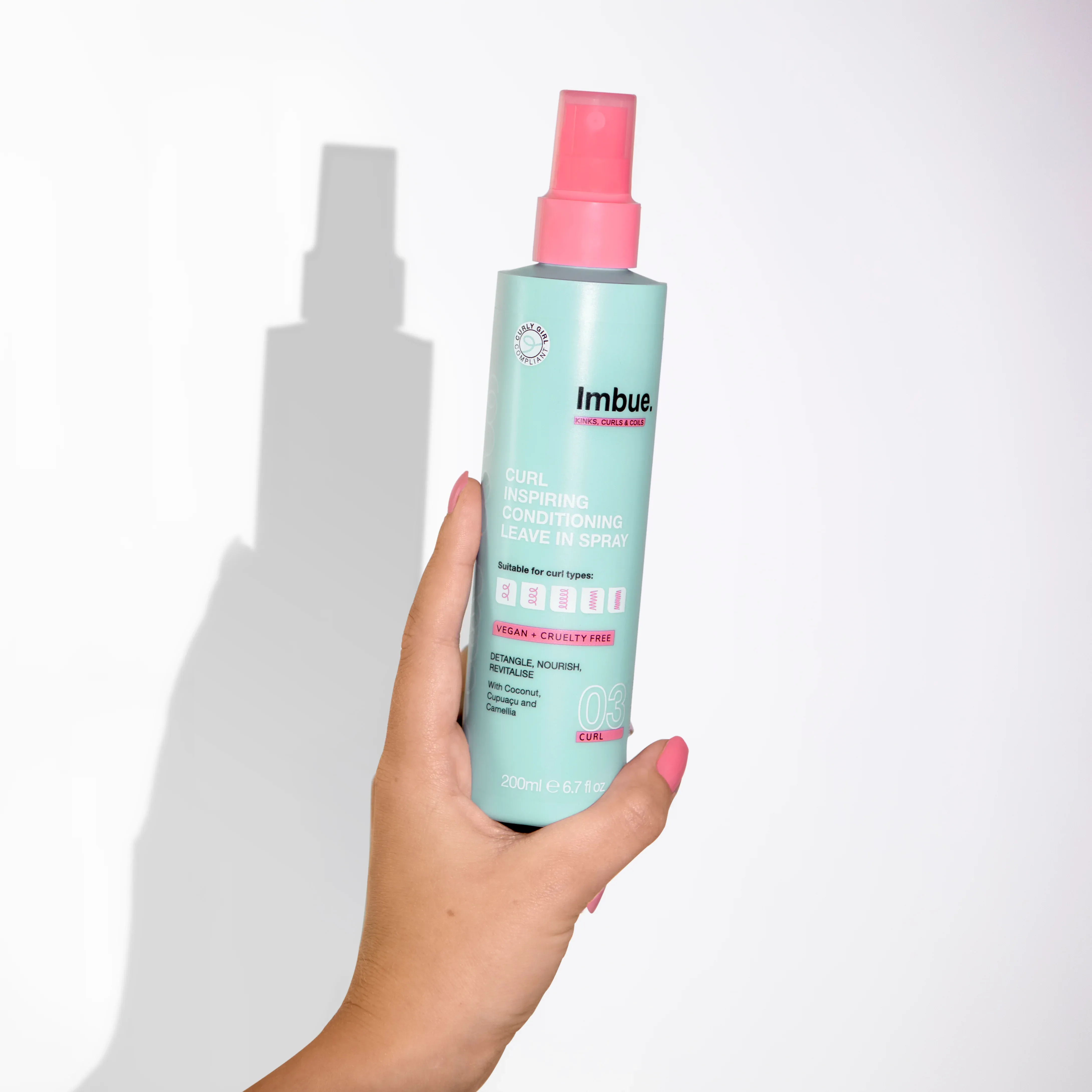 Imbue Curl Inspiring Conditioning Leave In Spray 6.7oz