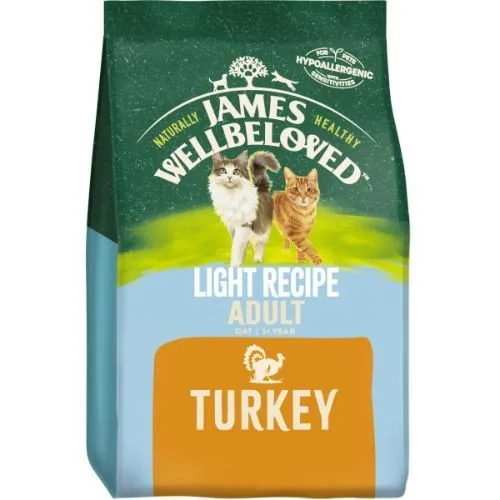 James Wellbeloved Adult Light Cat with Turkey 1.5kg